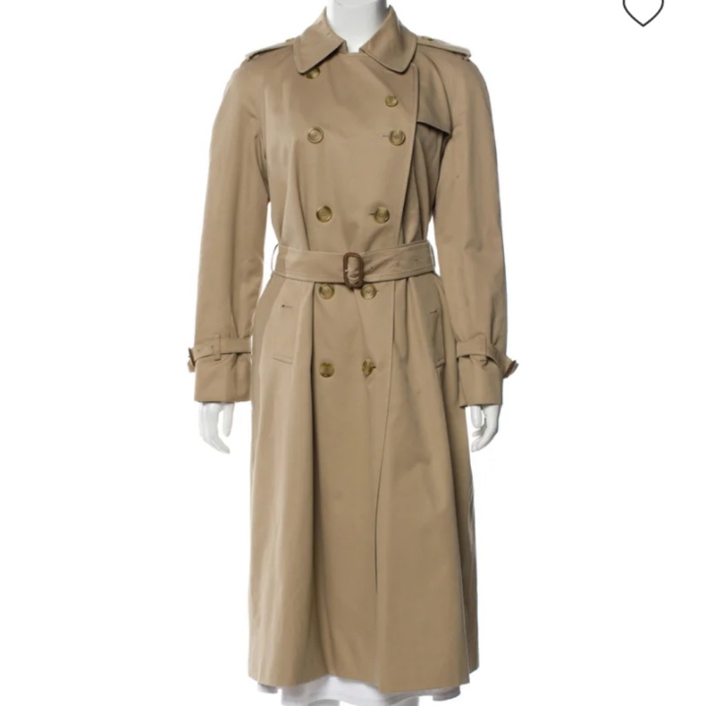 Chelsea Burberry khaki trenchcoat sz 10